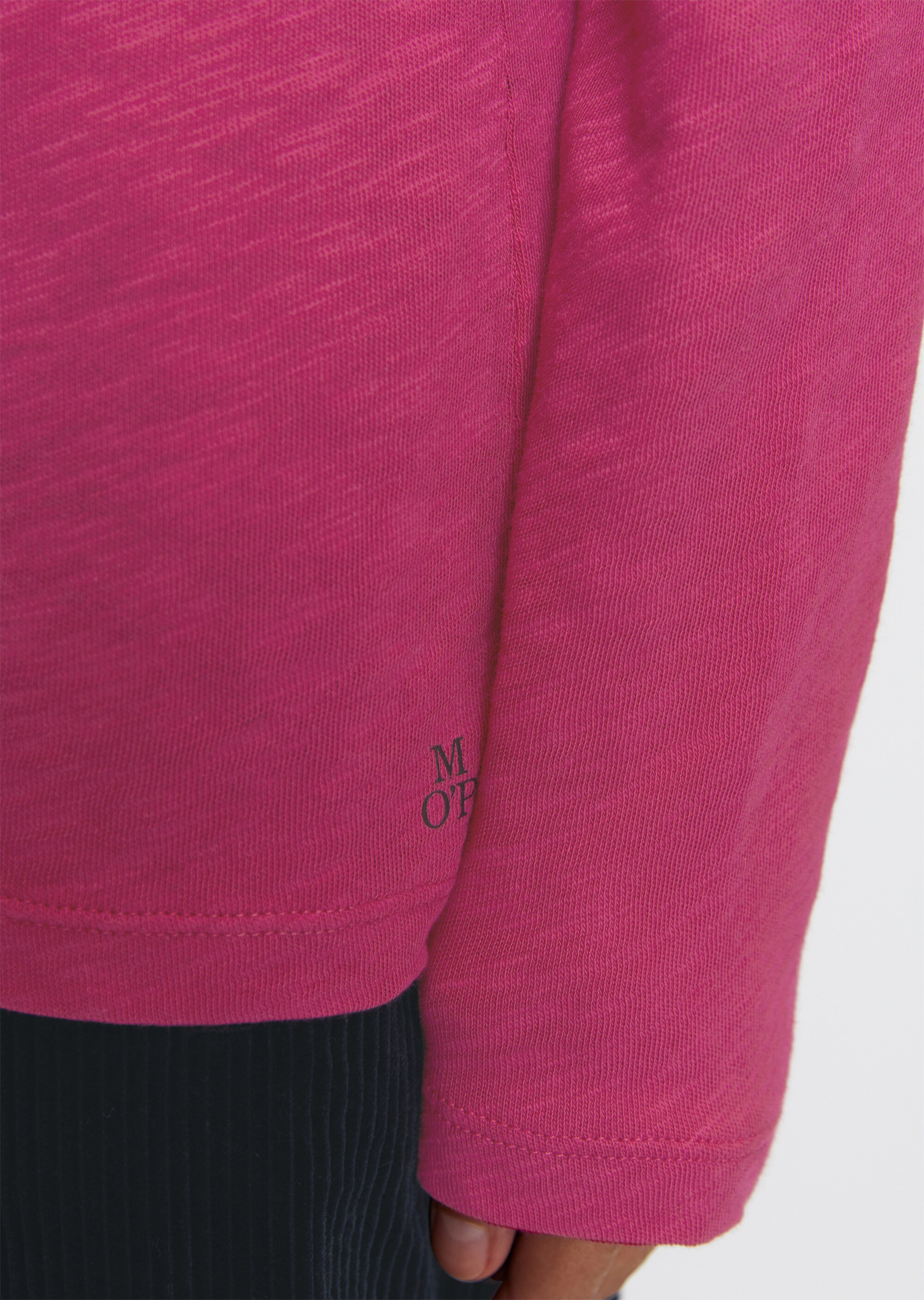 Longsleeve regularaus Slub Jersey