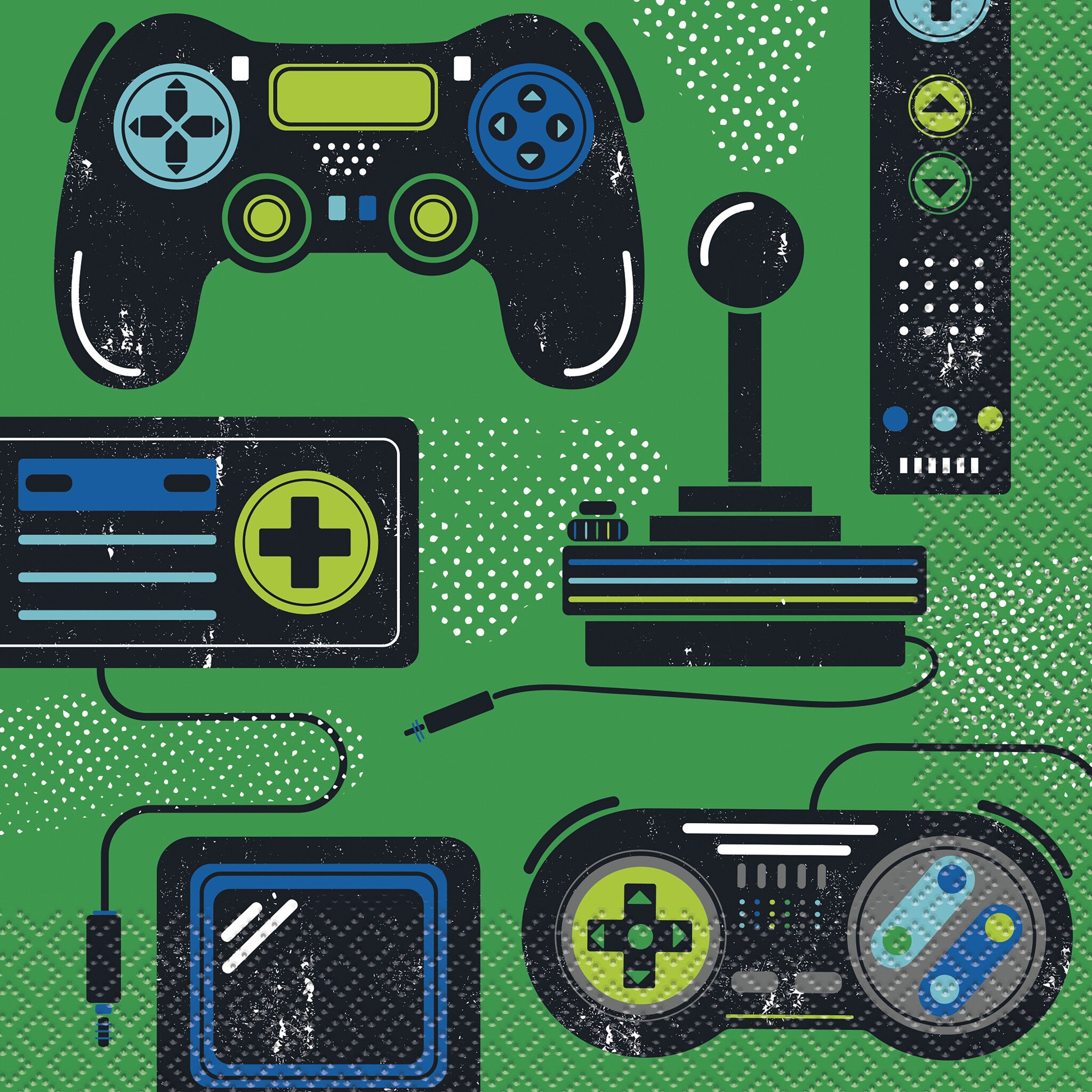 Gaming Party Servetten 2 Lagen 33cm 16st