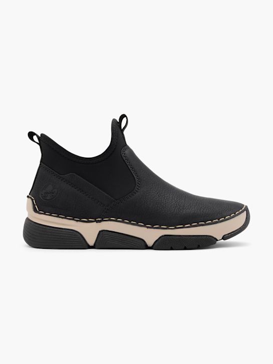 Rieker Slip-Ons Schwarz