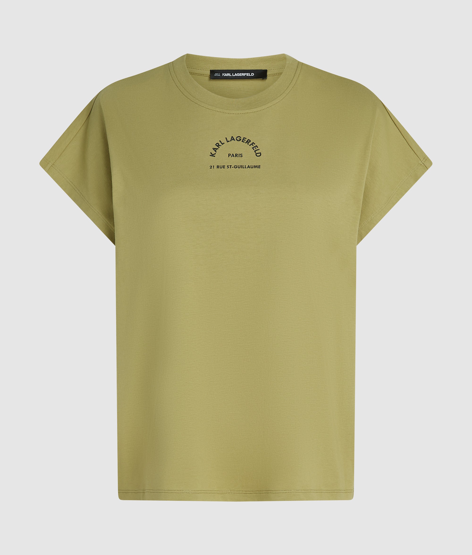 Rue St-Guillaume T-shirt met glitter