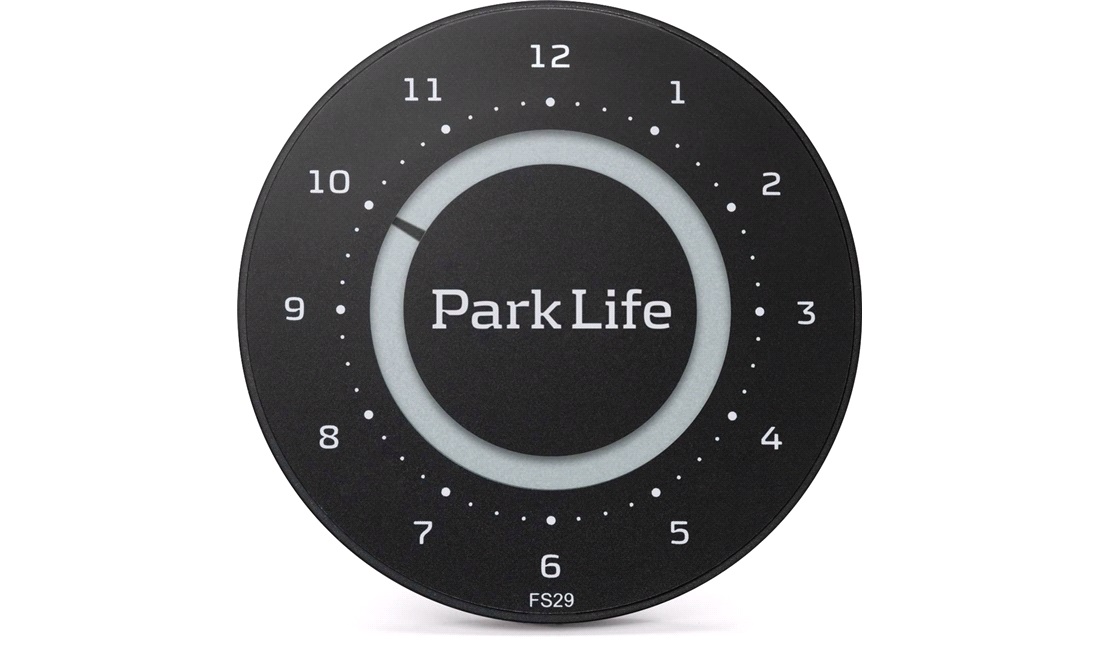 Elektronisk P-skive Park Life Black