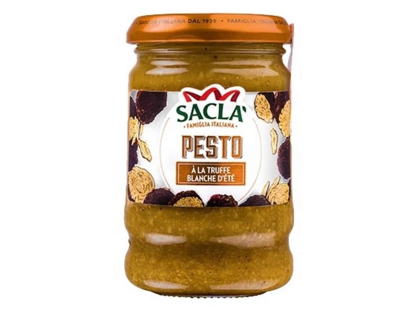MOLHO PESTO SACLA COM TRUFAS BRANCAS 190 GR
