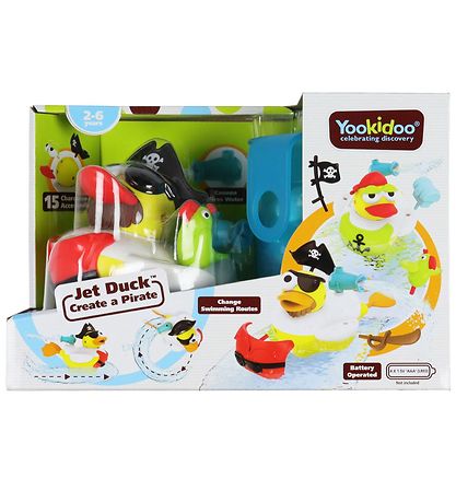 Yookidoo Bådeleget?j  - Jet Duck - Create a Pirate