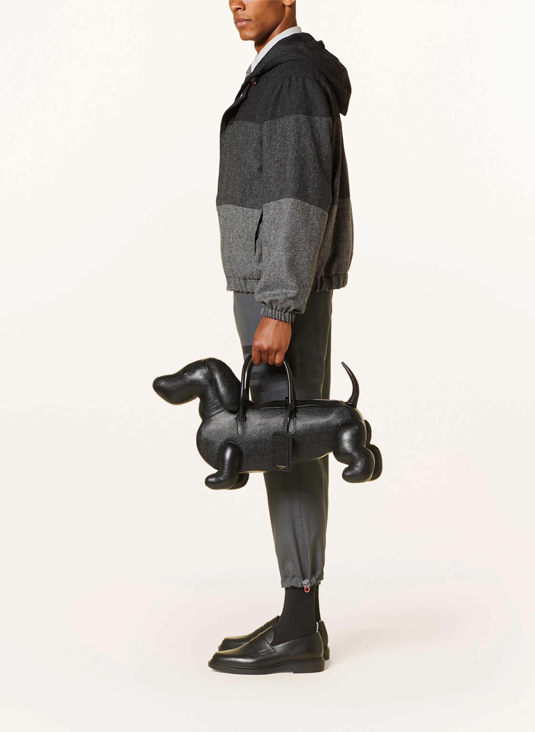 THOM BROWNE. Tweed-Blouson