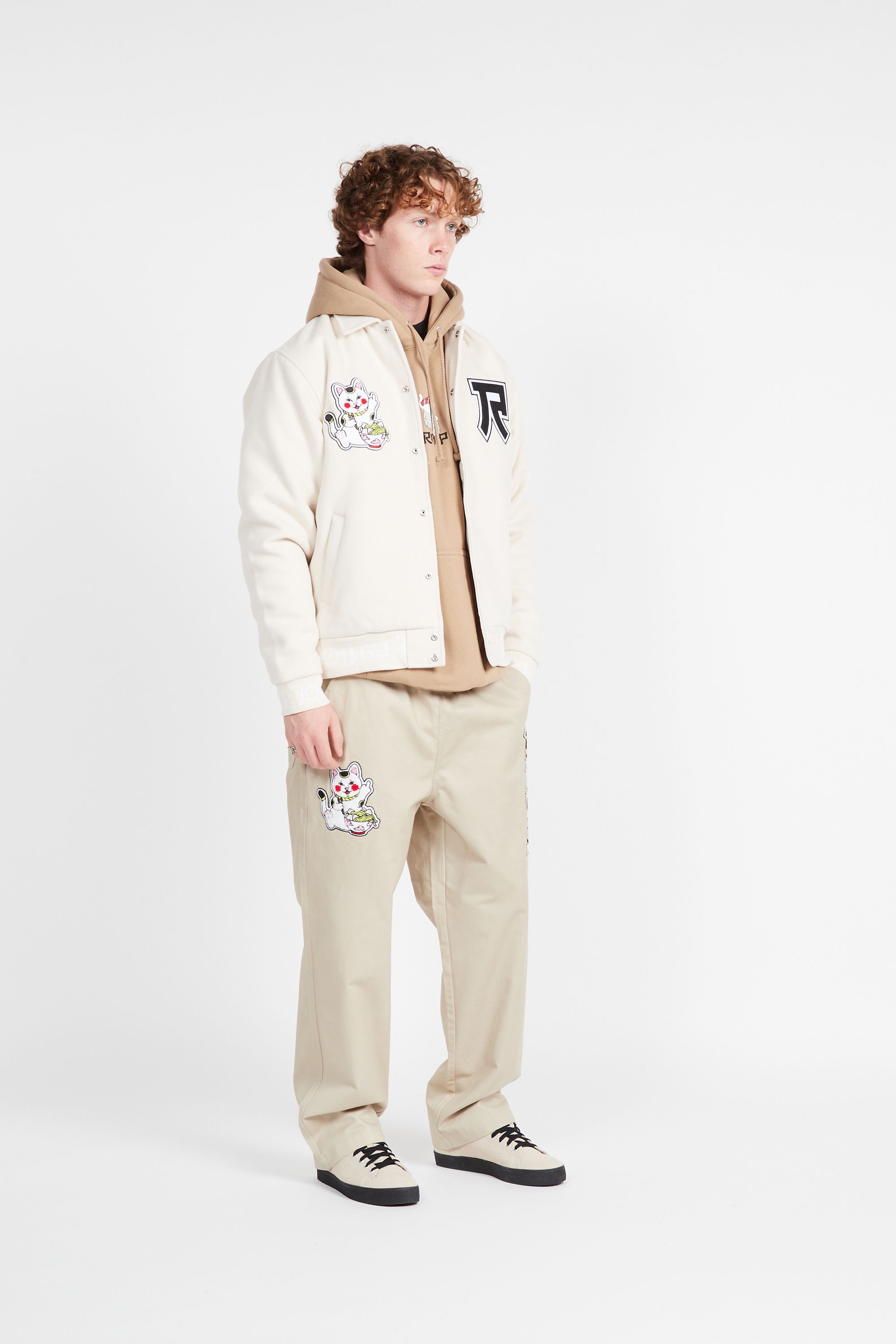 RIPNDIP hoodie Sushi Nerm Hoodie Beige