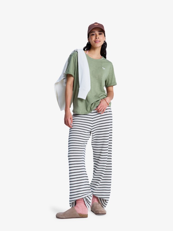 Oceanwave Regular Emby T-shirt à manches courtes Vert Femme