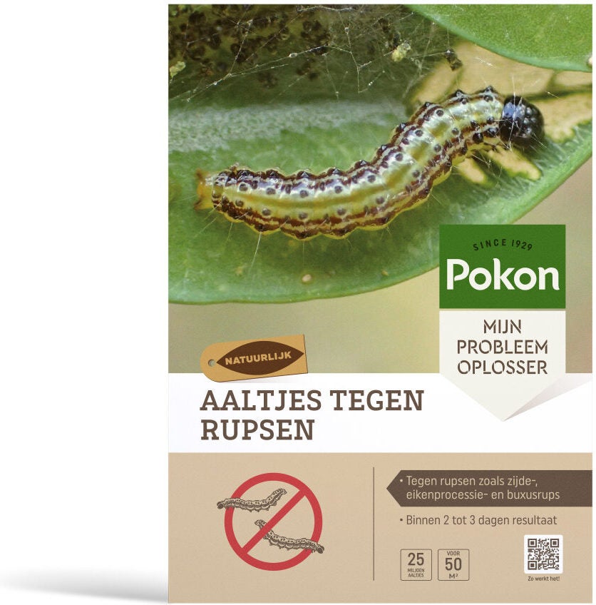 Pokon aaltjes tegen rupsen 50 m2