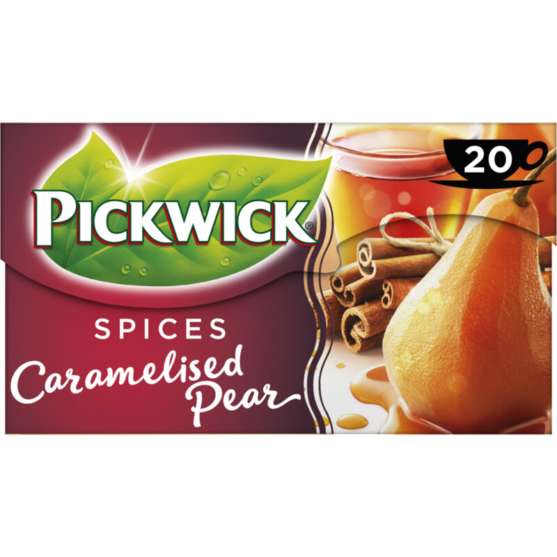 Pickwick Spices caramelised pear zwarte thee
