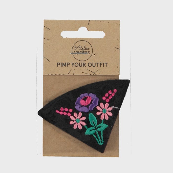 Atelier Veritas-Patch vilt bloemen 5x7cm