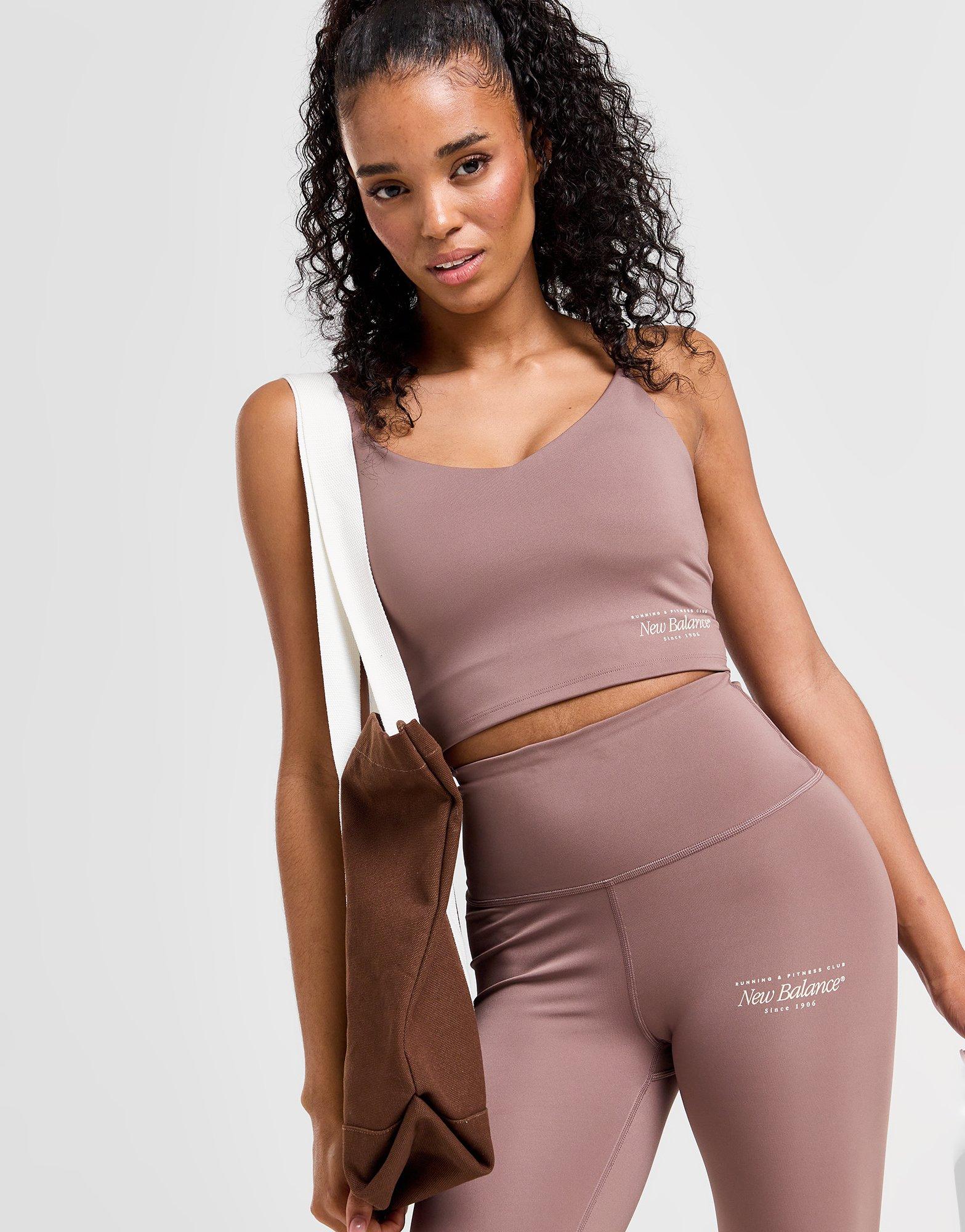 New Balance Brassière de Sport Script Femme