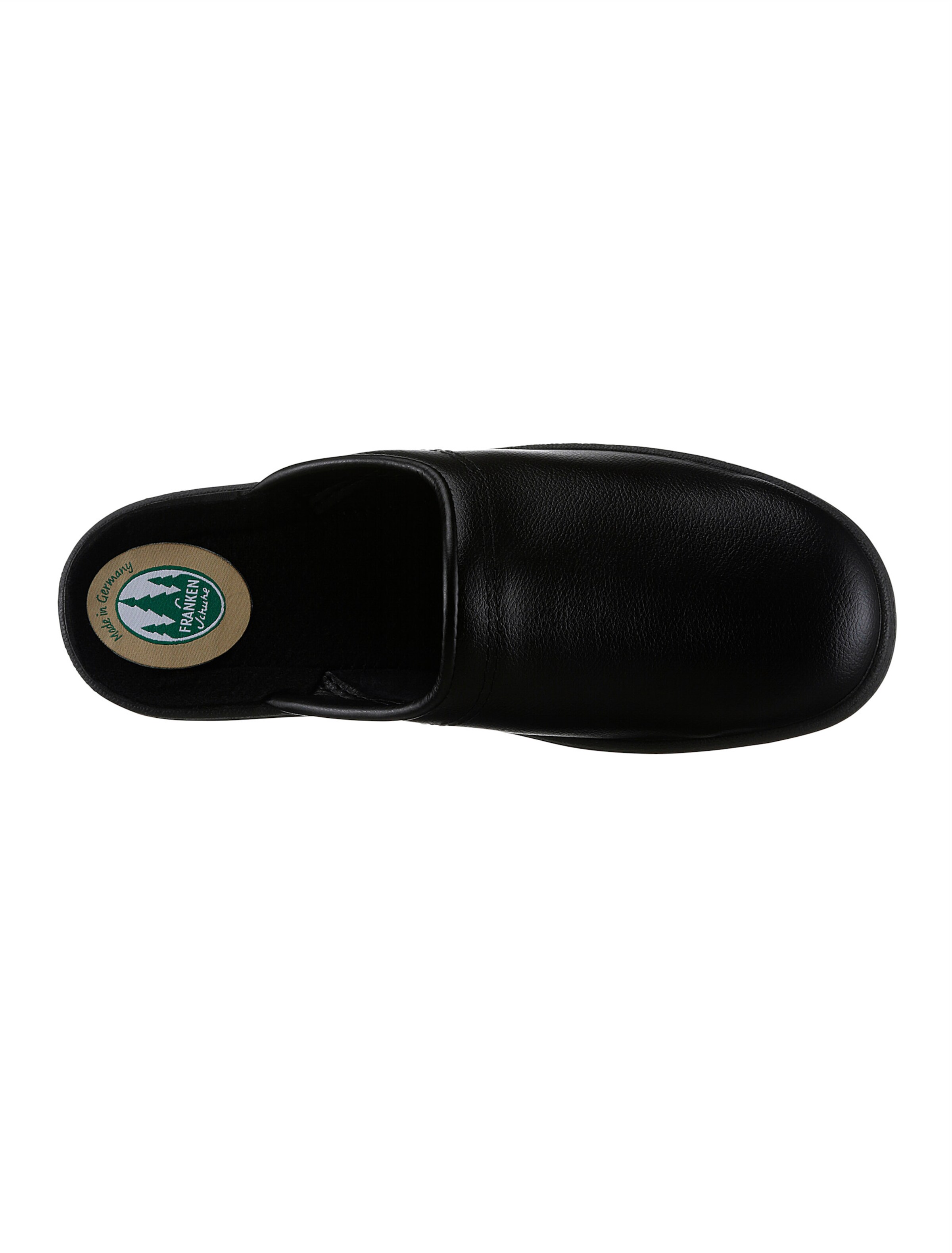 Pantoffel in schwarz