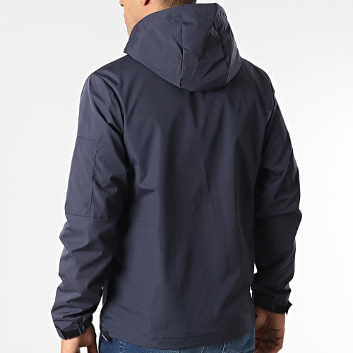 Veste Zippée Capuche ED002 Bleu Marine