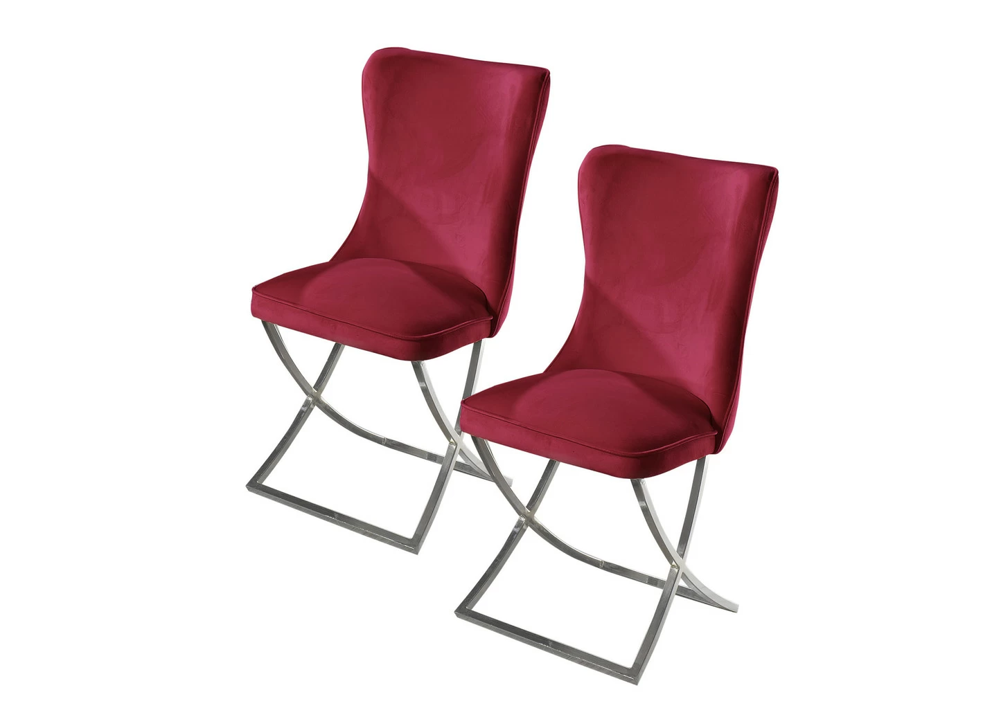 Trendige Esszimmer-Stühle, 2er-Set