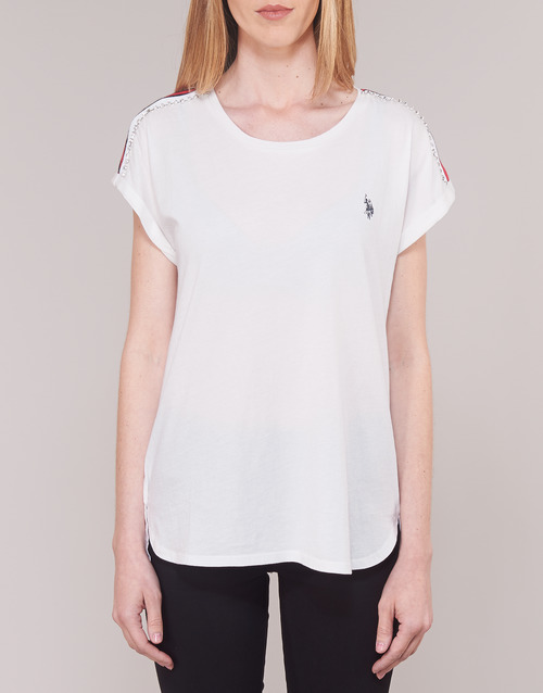 U.S Polo Assn. - JEWELL TEE SS - Blanc