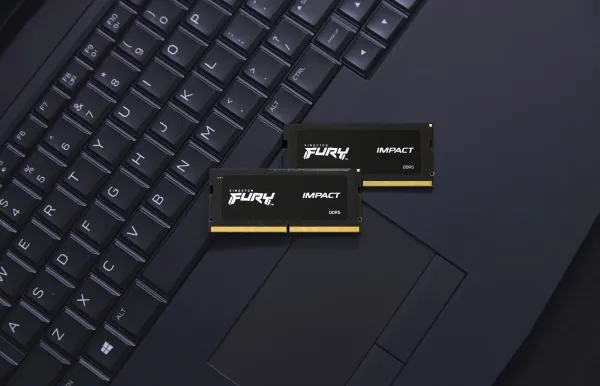 Kingston FURY Impact - DDR5 - sæt - 64 GB: 2 x 32 GB - SO DIMM 262-PIN - 4800 MHz / PC5-38400 - CL38 - 1.1 V - ikke bufferet - on-die ECC