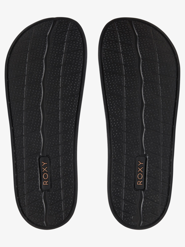 Slippy Ii Sandales Noir Femme