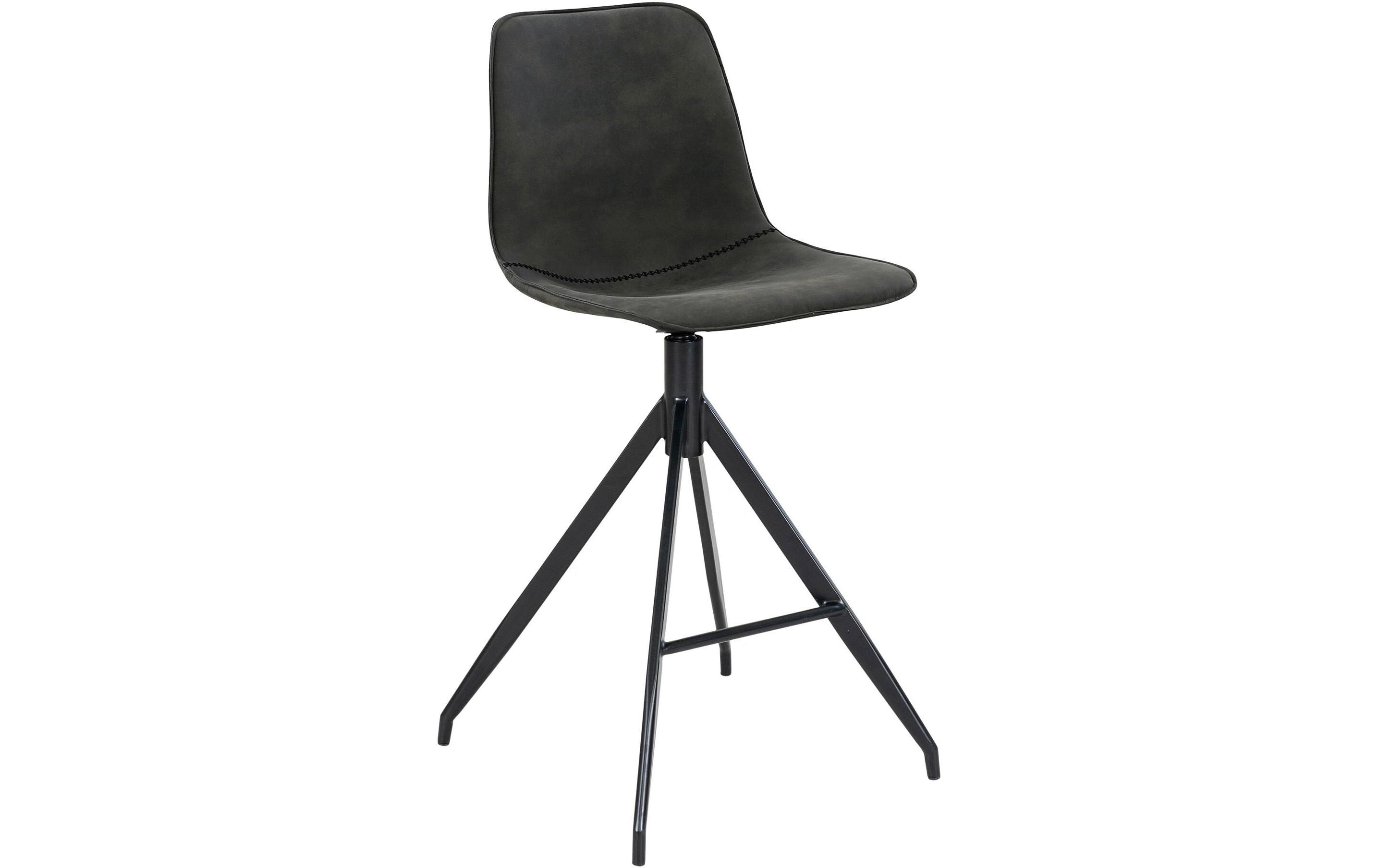 Barhocker Monaco 2 Stück, Grau<br>Barstühle