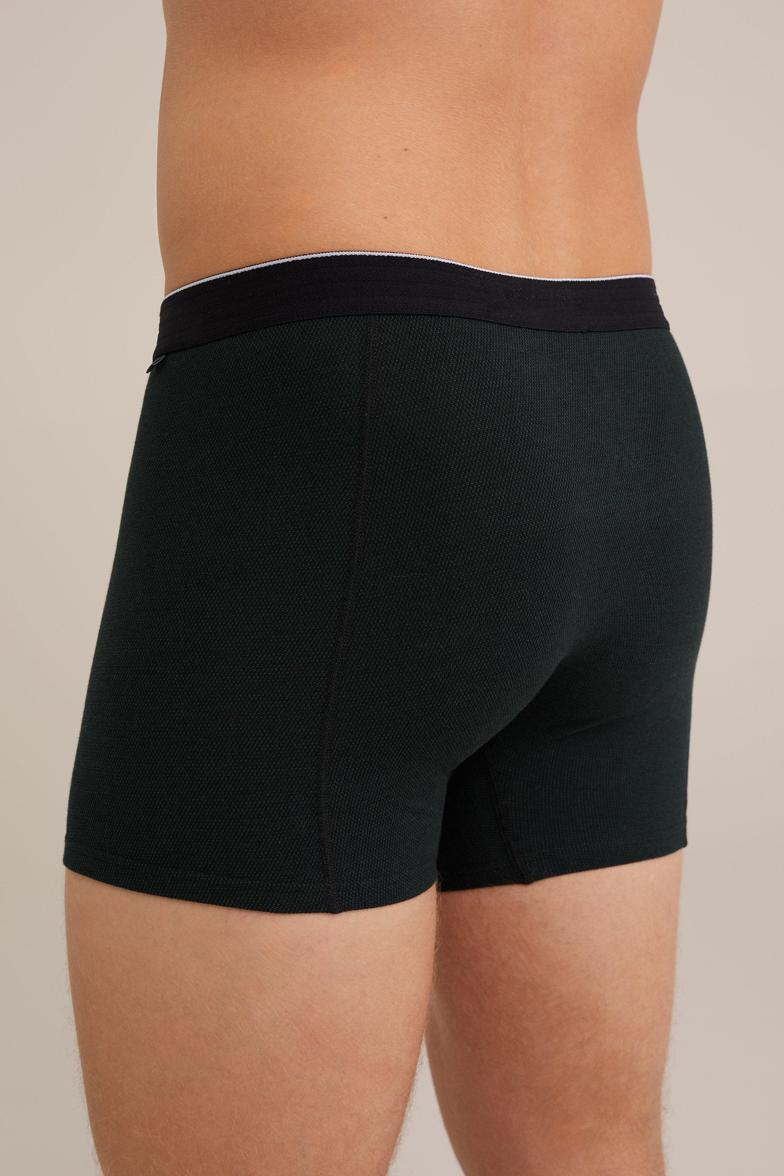 boxershort met dessin WE Fashion Donkergroen
