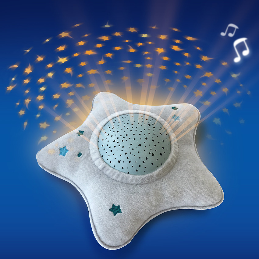 Veilleuse Projecteur d'étoiles peluche Milky Way