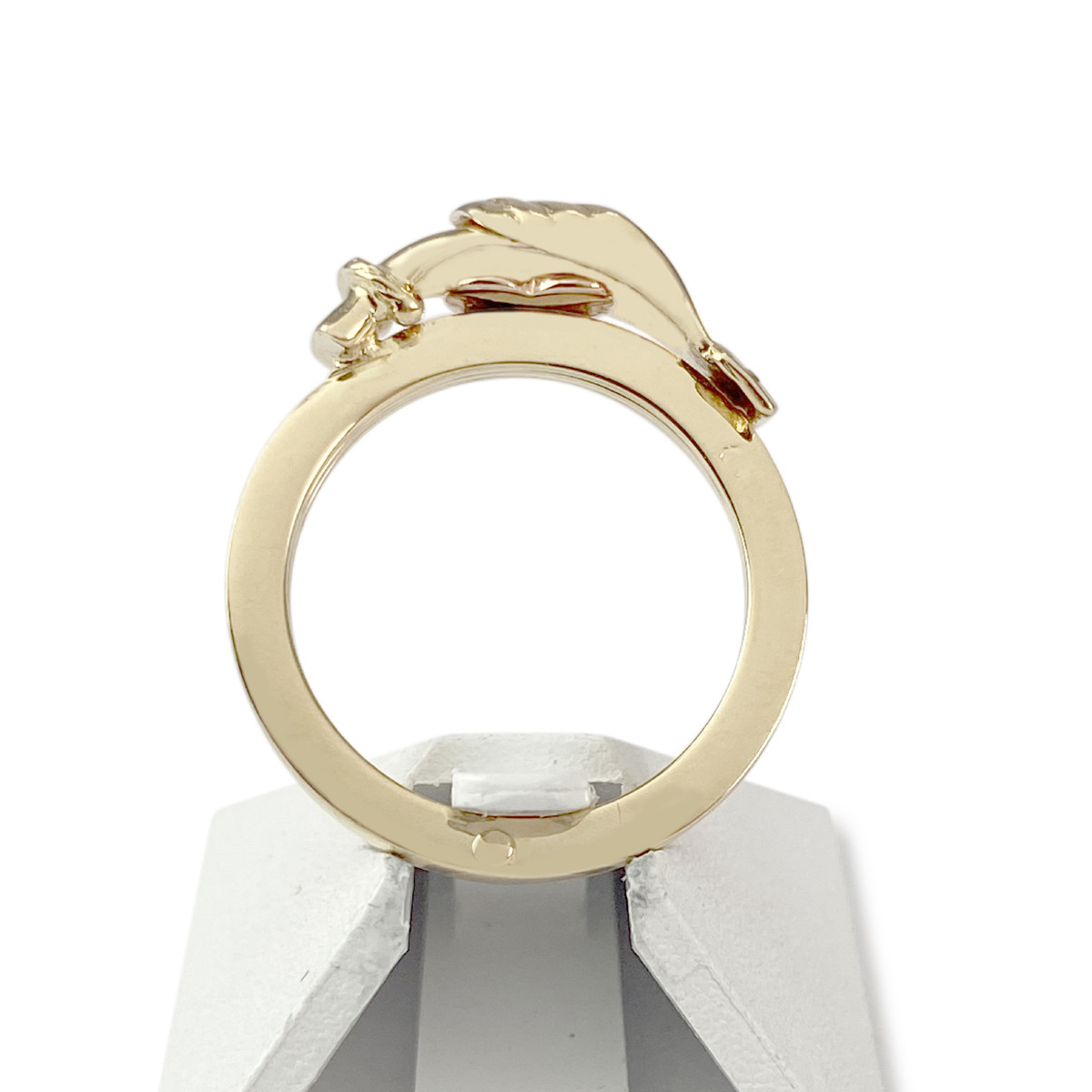 Bague serment d'amour d'occasion or 750 jaune