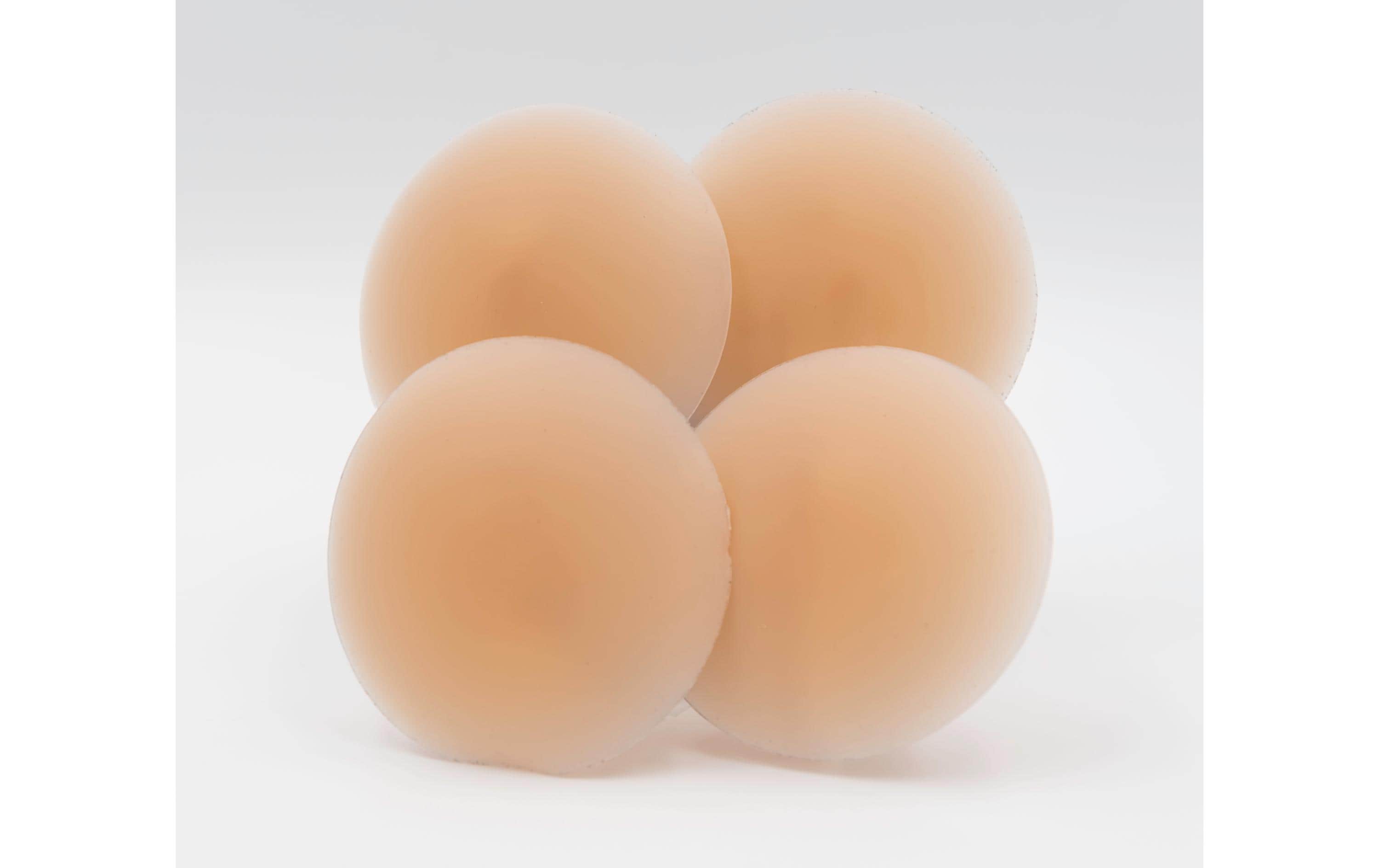 Nipple Cover beige 2 PaarSelbstklebende, antiallergische Nipple Cover