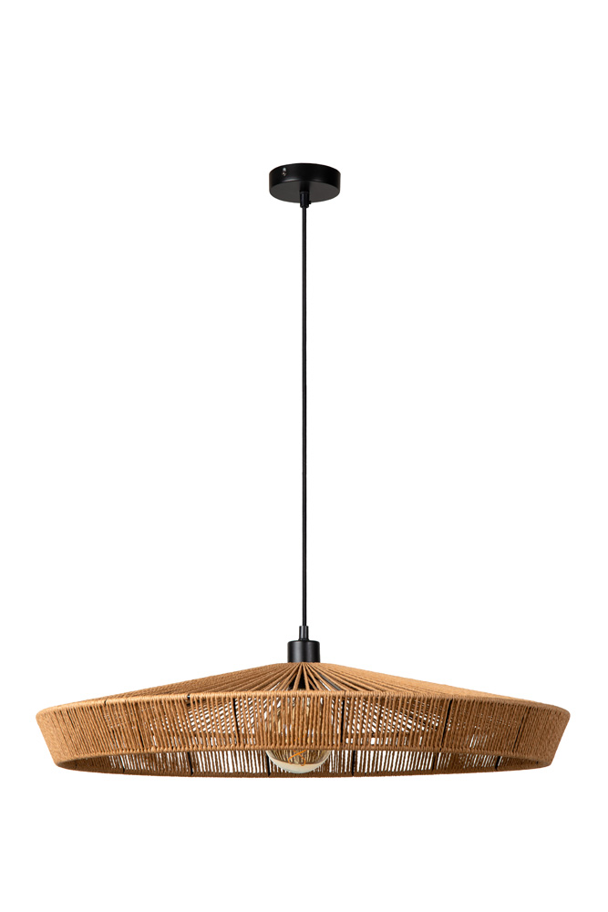 Lucide Yunkai hanglamp 70cm E27 rotan