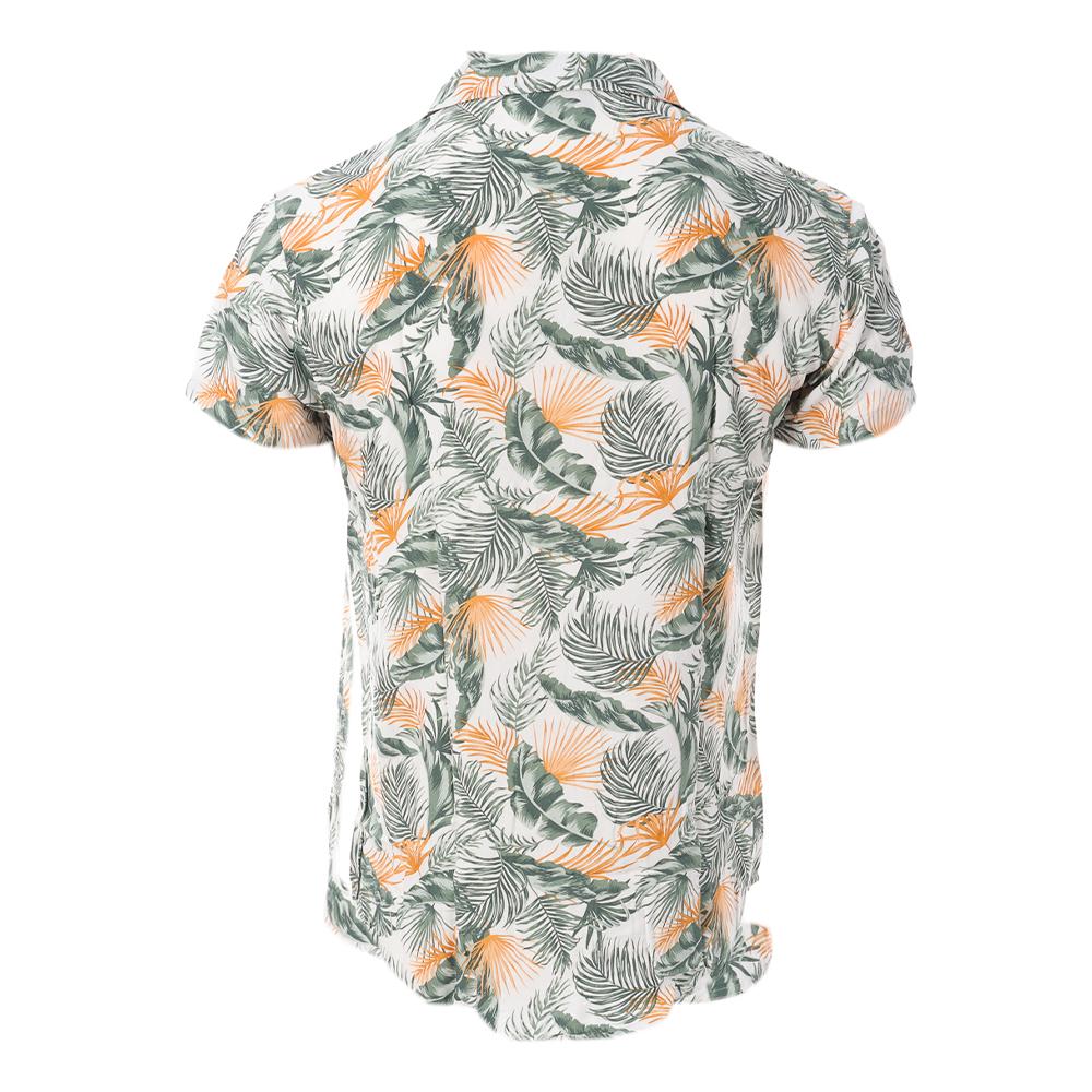 RMS26 Chemise Blanche/Verte à Motifs Homme RMS26 Tropic