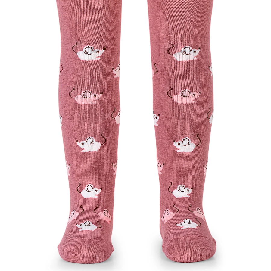 Sterntaler Strumpfhose Mäuse rosa
