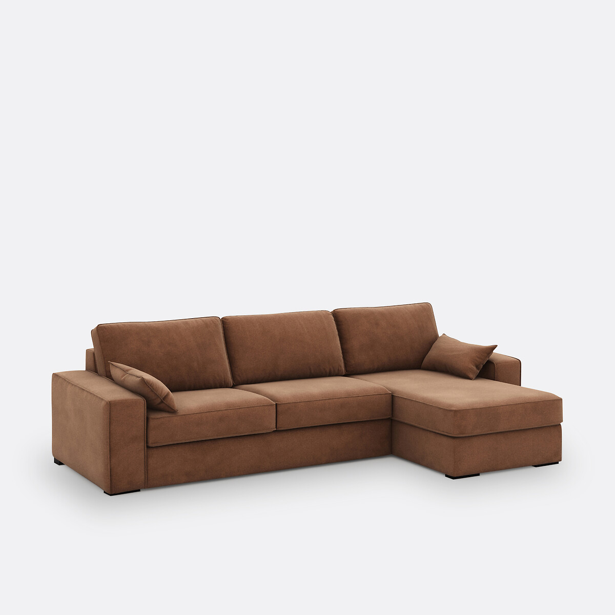 LA REDOUTE INTERIEURS<br>Sofá-cama de canto, poliéster, Bultex Cécilia