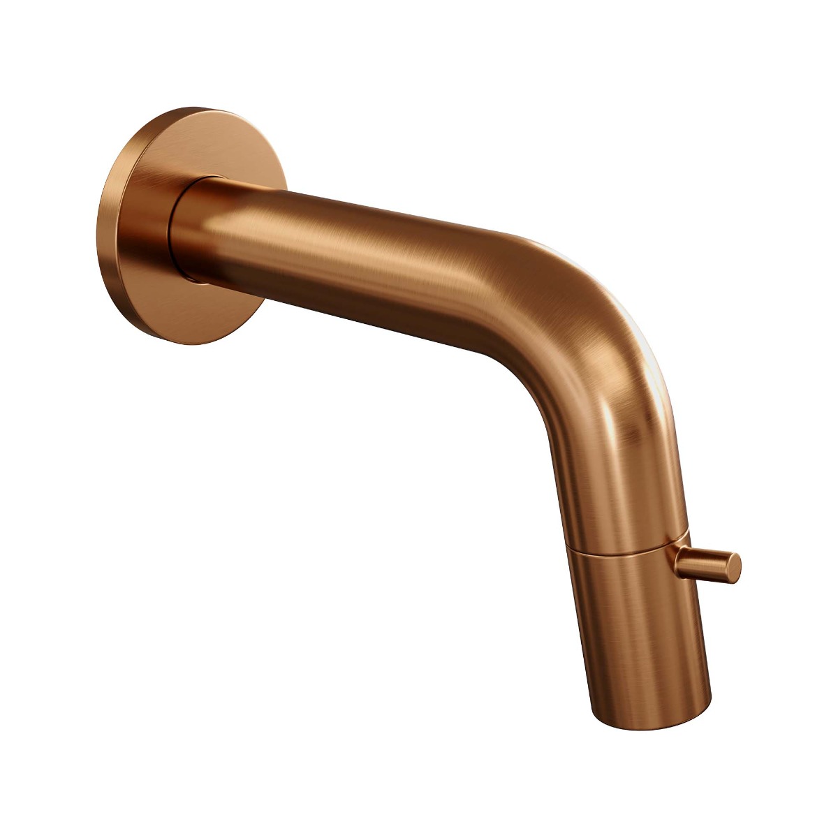 Brauer Copper Edition inbouw fonteinkraan geborsteld koper PVD