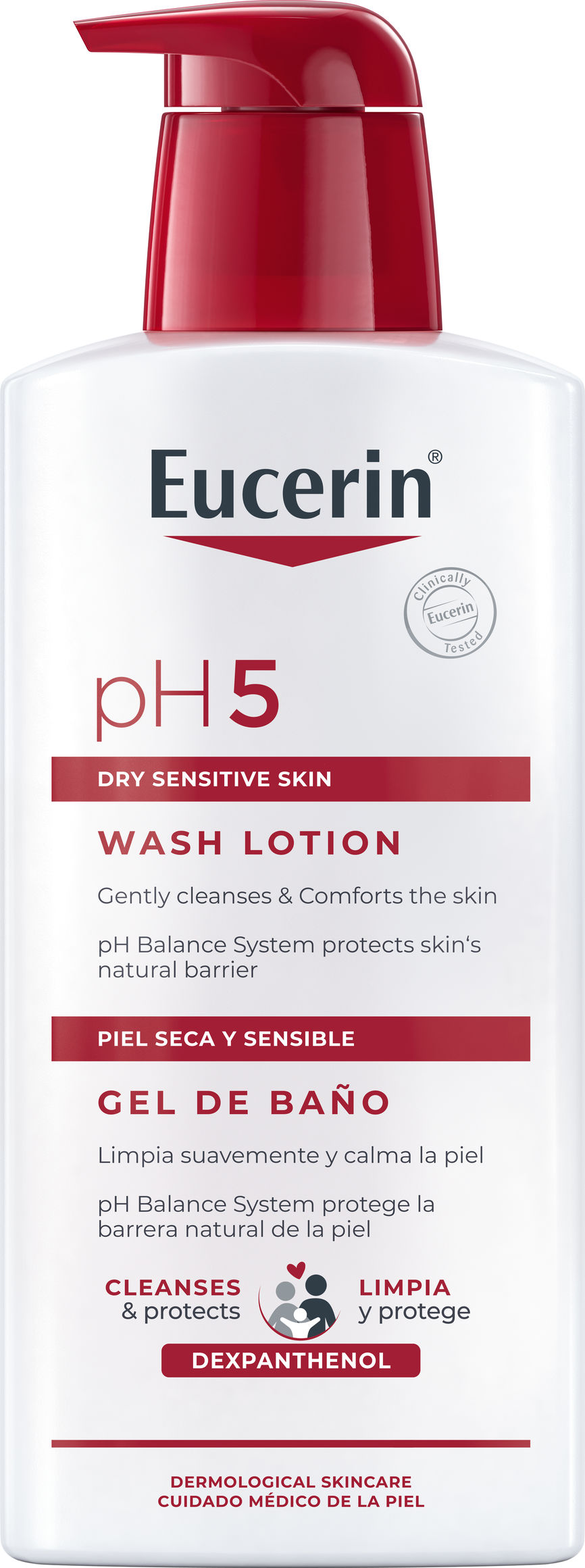 Eucerin pH5 Washlotion parfymert 400 ml