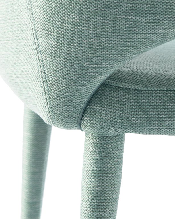 POLSPOTTEN Cosy barkruk fabric ecru