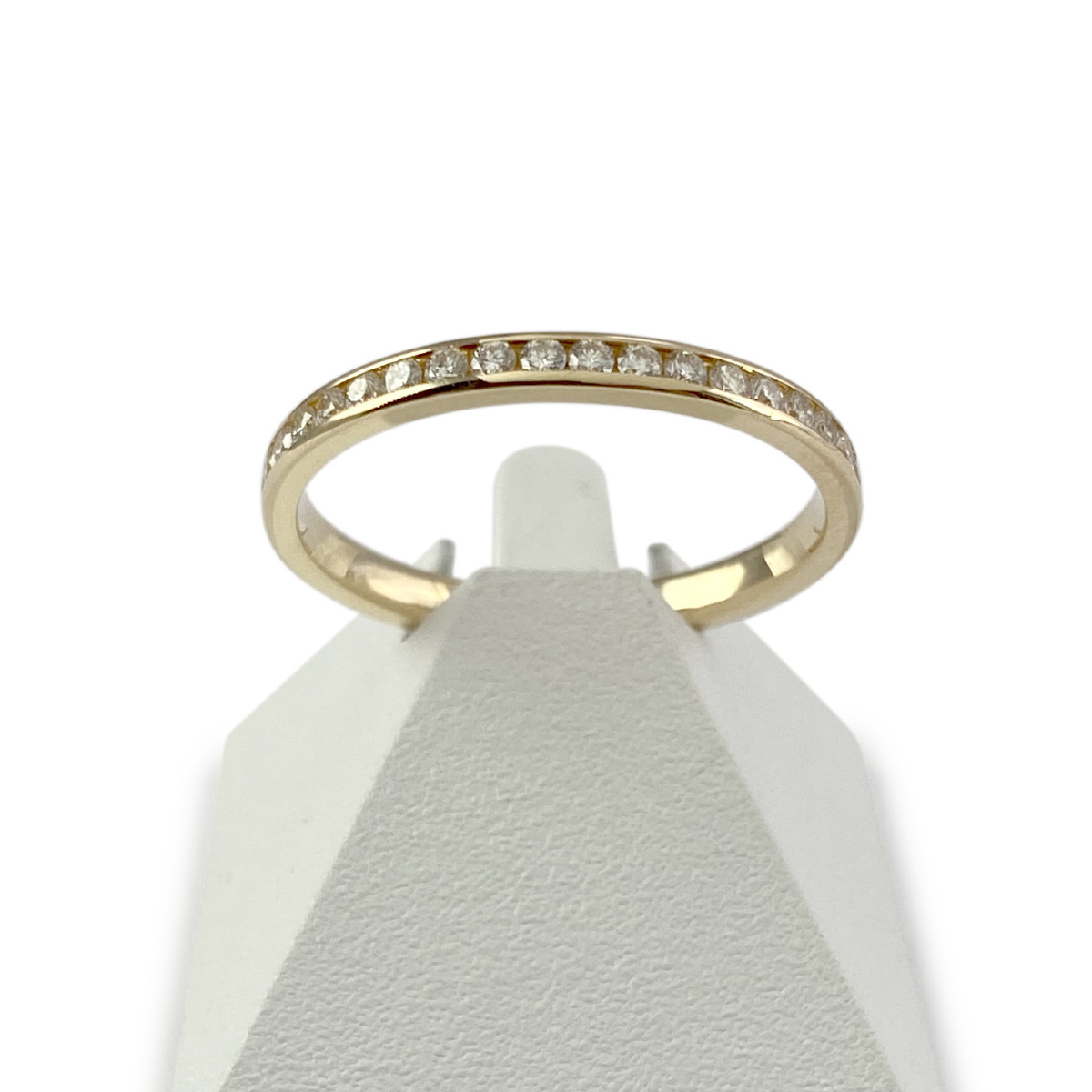 Bague d'occasion or 750 jaune diamants