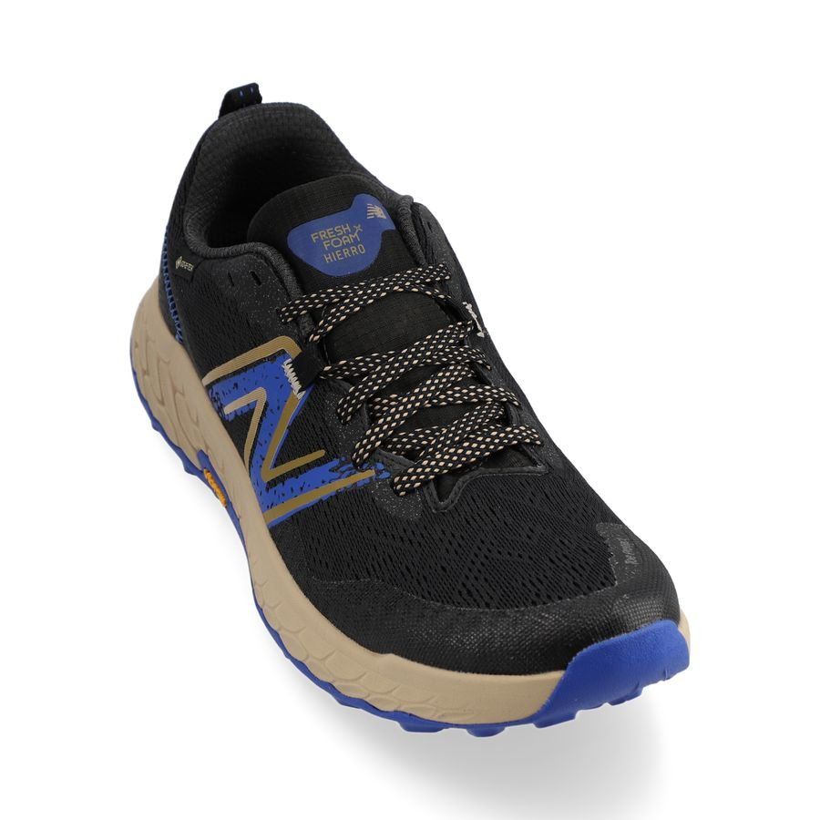 New Balance Chaussures de Running Fresh Foam Hierro V7 Gore-Tex - Noir/Bleu