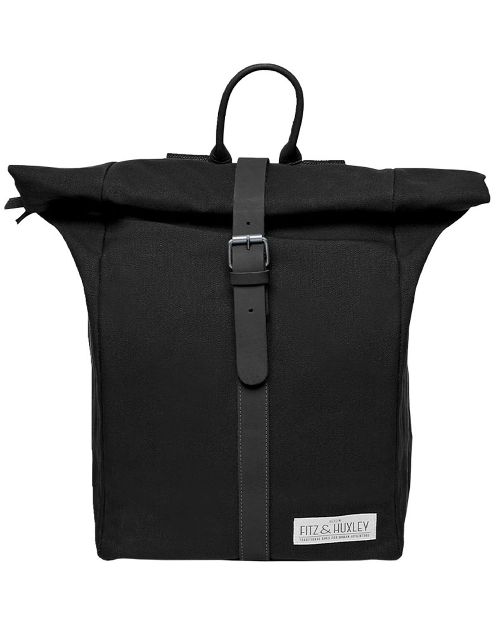 Fitz & Huxley Rolltop-Rucksack CURATOR (Typ: 12l, schwarz)