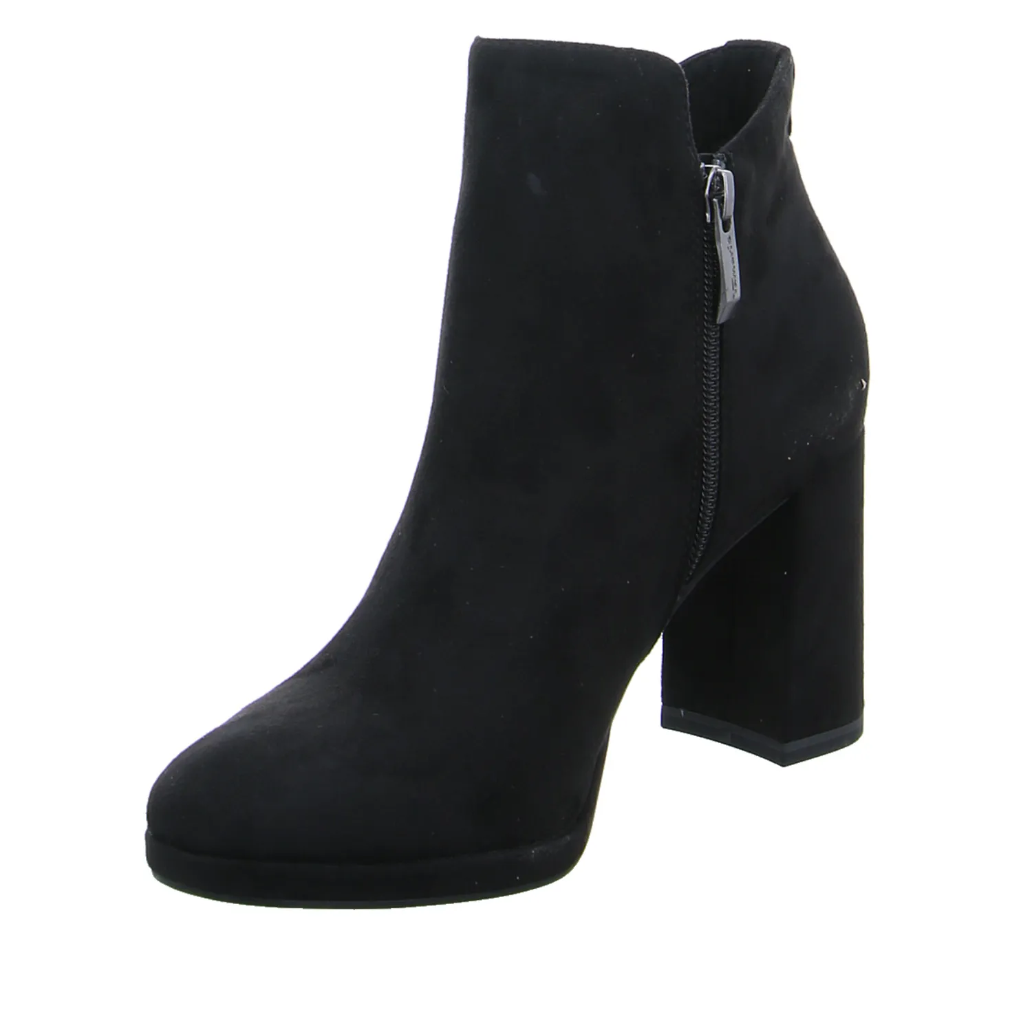 TAMARIS Stiefelette Schwarz Lederimitat
