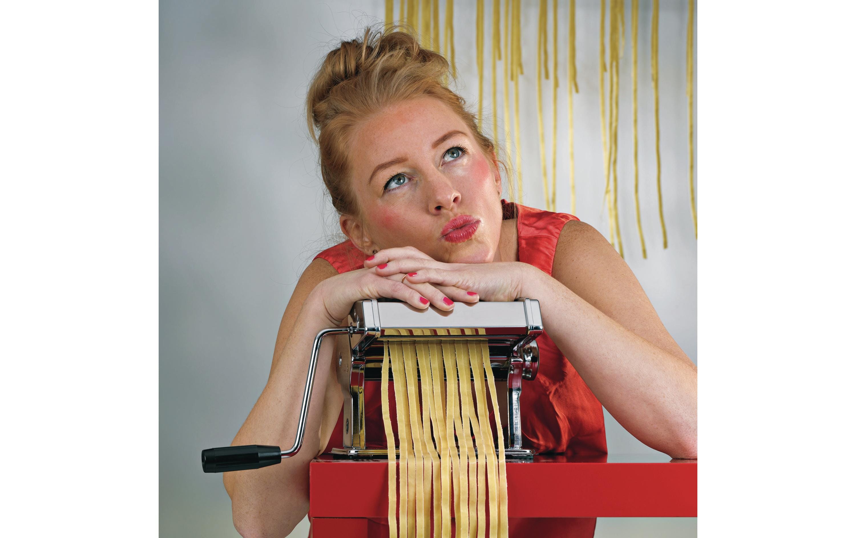 Pastamaschine Antonietta SilberPastamaschine für Linguine/Tagliatelle
