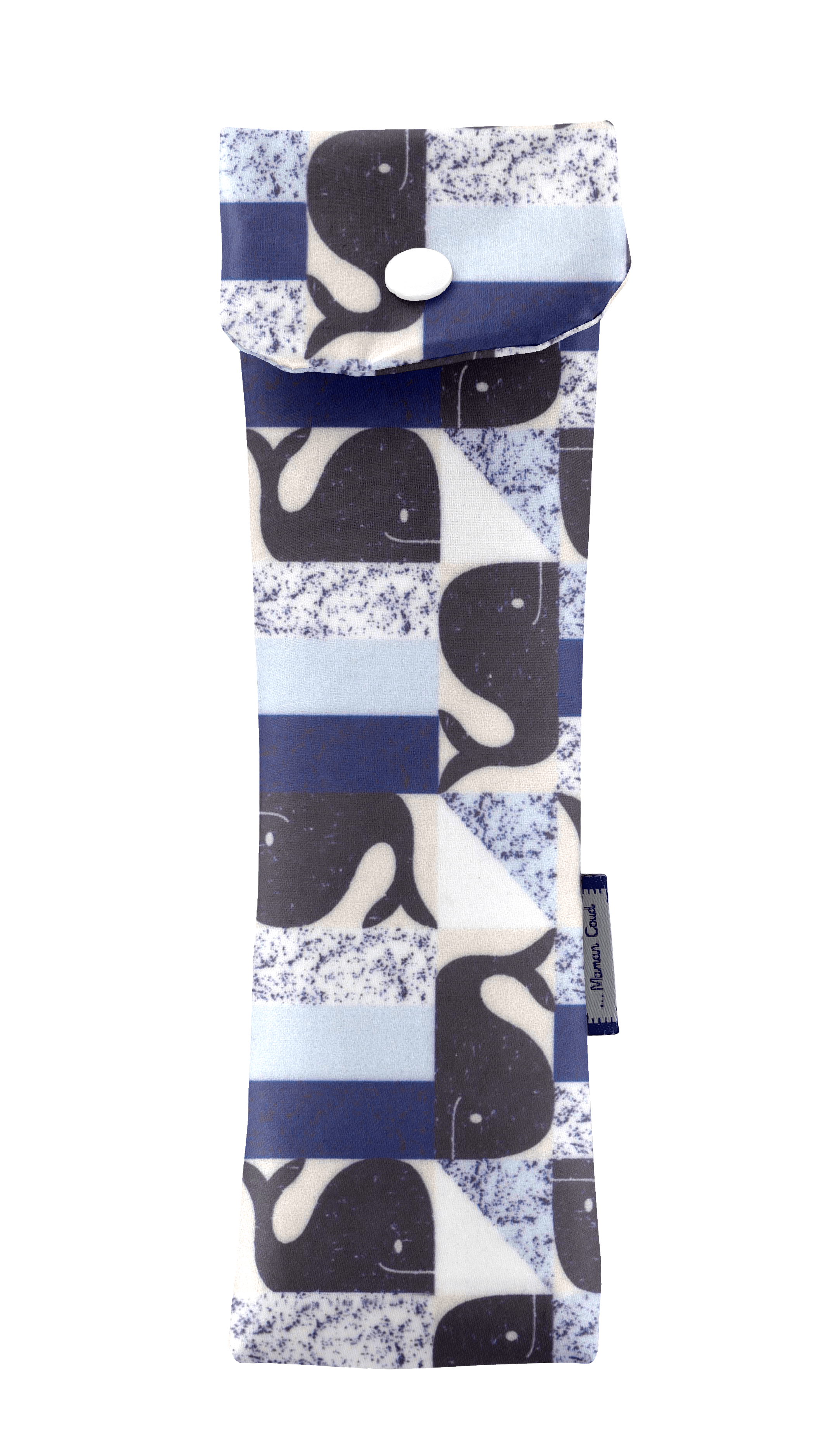 Pochette Brosse À Dents Baleino Bleu