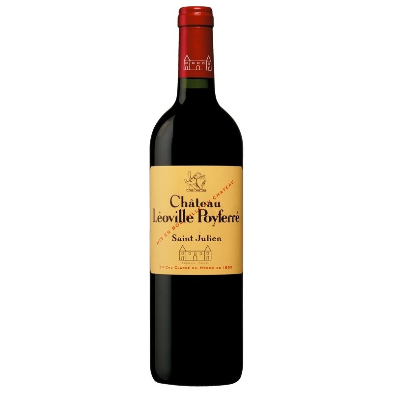 Château LEOVILLE POYFERRE 2008 - Saint-Julien - 2ème Cru Classé - par Caisse bois de 12 bouteilles 75 cl