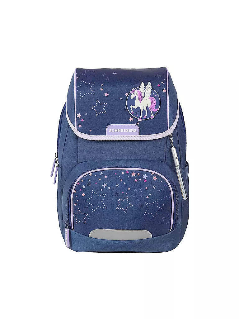 SCHNEIDERS Schultaschen Set Ergojet 6tlg Galactica  lila