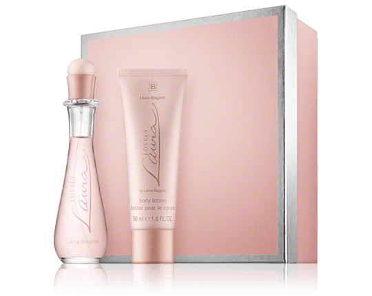 Laura Biagiotti Lovely Laura Set mit Body Lotion 25ml-50ml