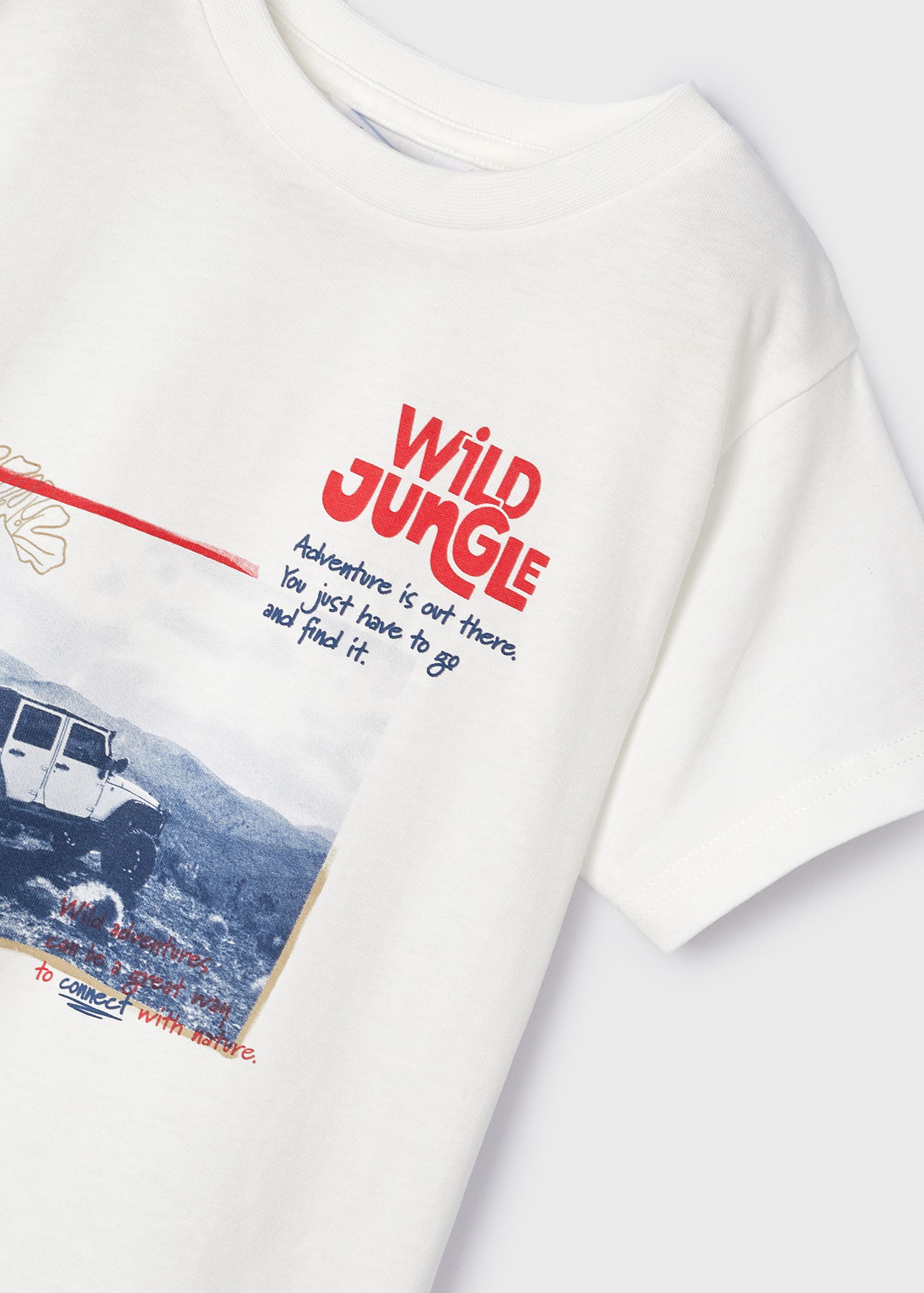 Camiseta estampada Better Cotton para meninos