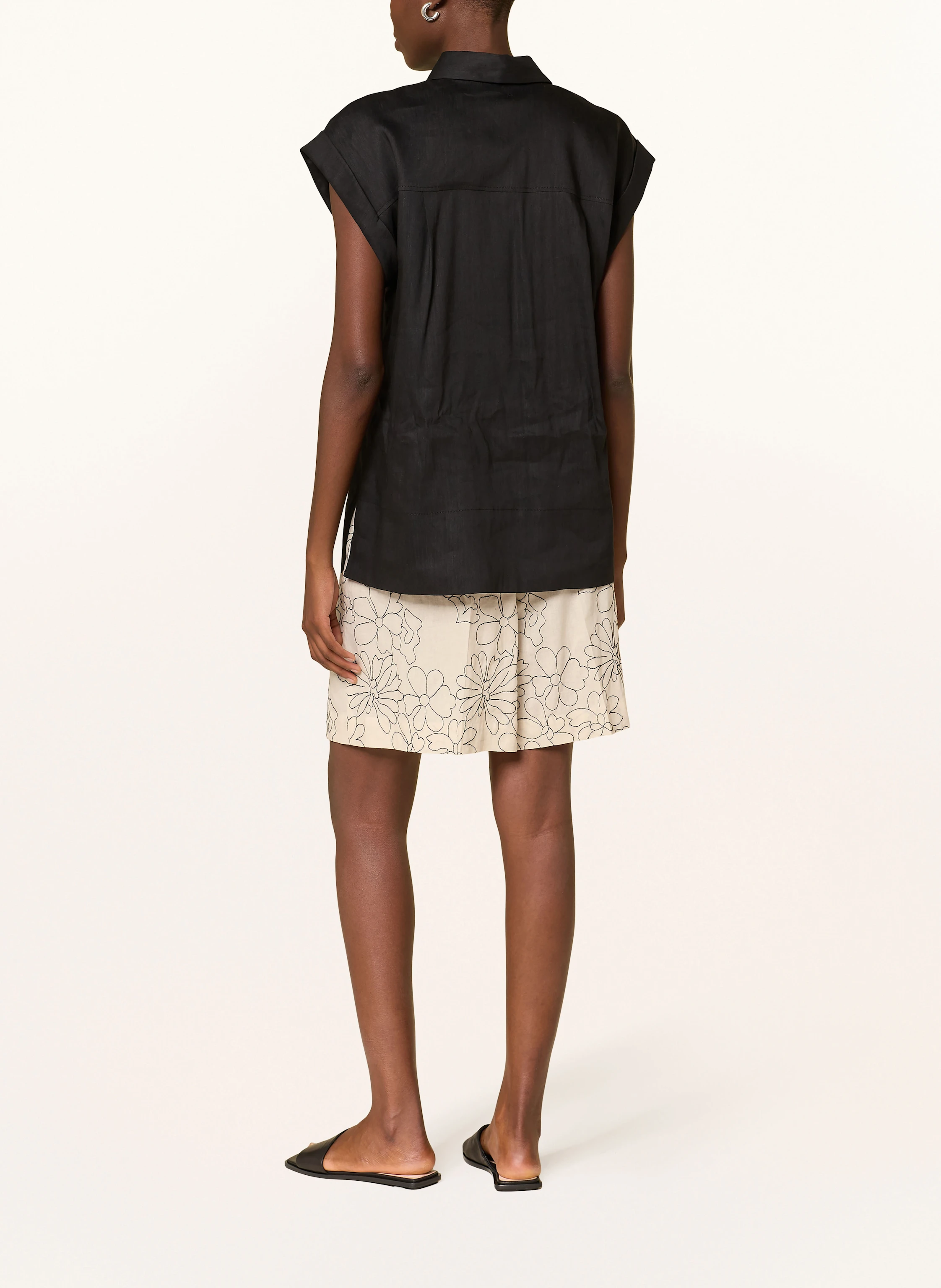 BOGNER Shorts CINZIA mit Leinen