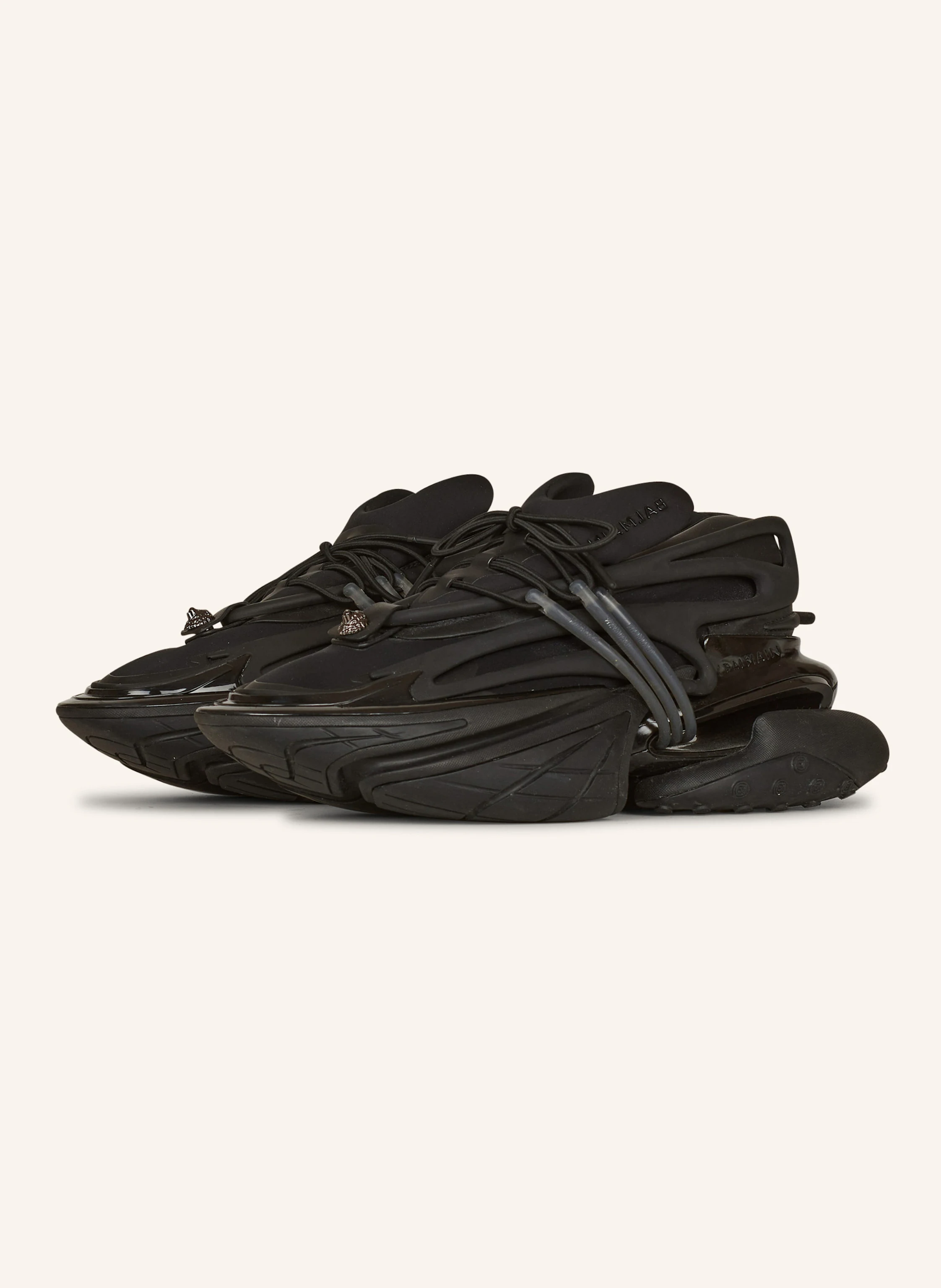 BALMAIN Unicorn Low-Top-Sneakers aus Leder