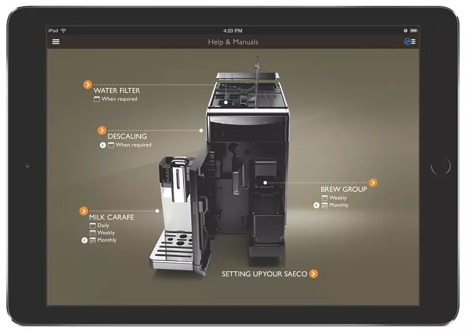 MÁQUINA DE CAFÉ EXPRESSO SUPERAUTOMÁTICA