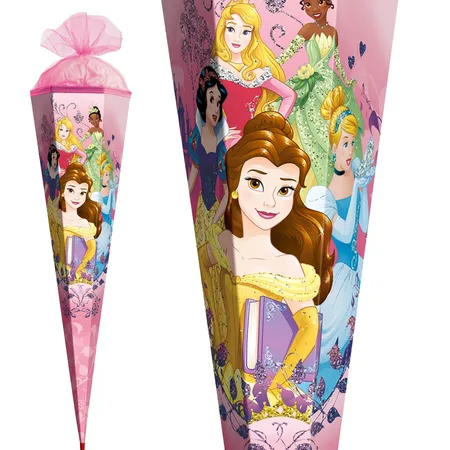 Roth Schultüte Disney Princess mit Glitzer, 85 cm, eckig