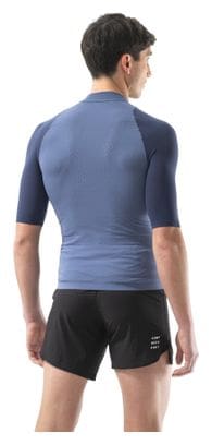 Maillot manches courtes Compressport Trail Racing Postural Bleu Homme