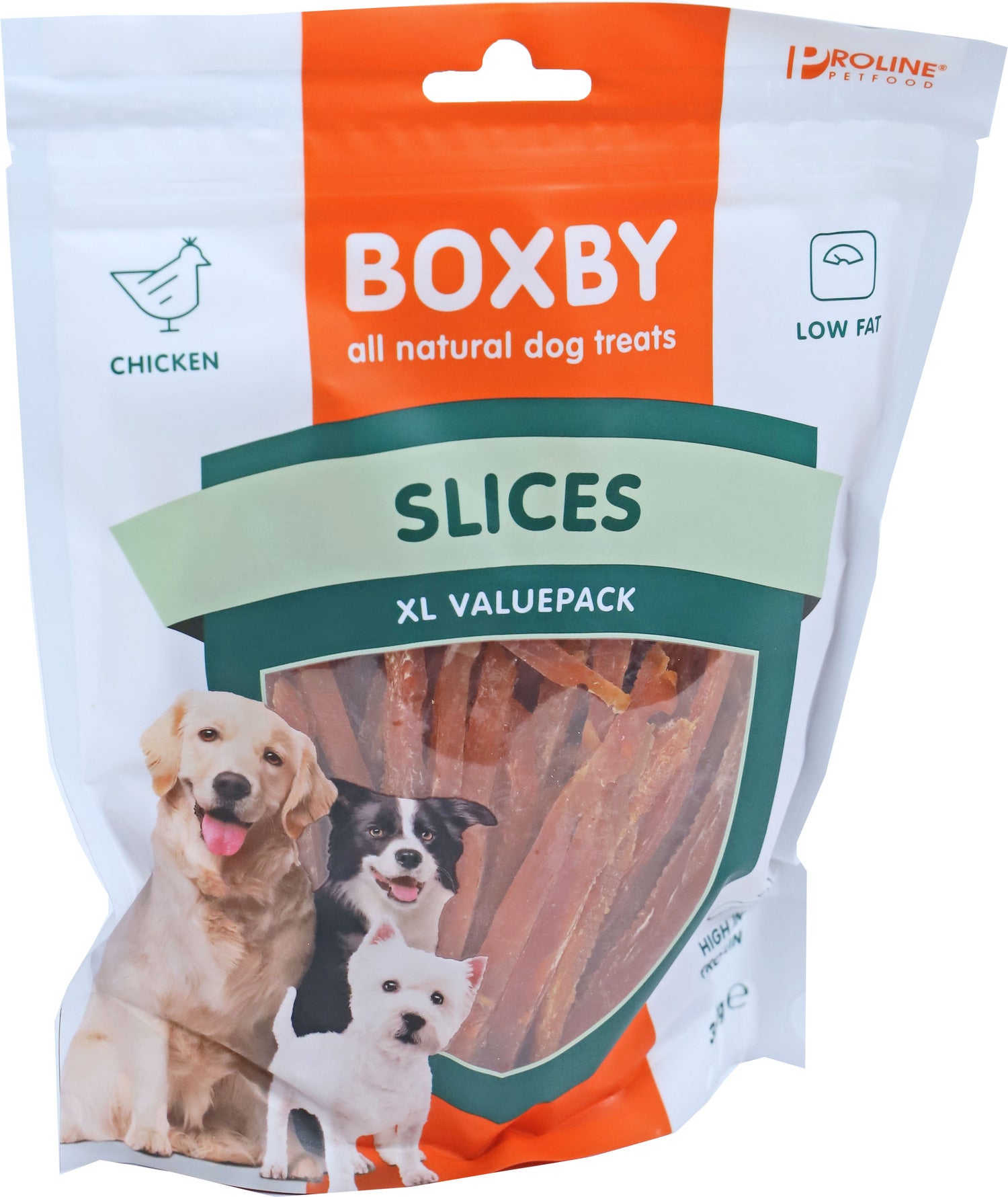 Proline Boxby kauwsticks Slices kip 360 g