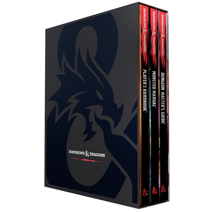 Donjons  et  Dragons : Coffret de 3 livres + écran de MJ