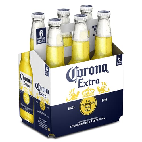 Corona Extra Premium Lager 6x0,355 l (MEHRWEG)